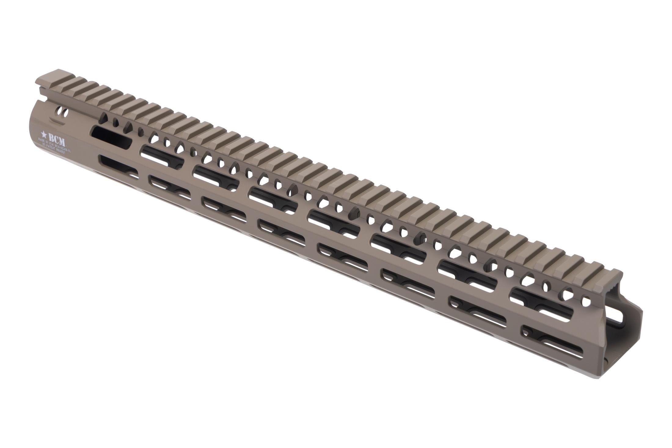 実物 BCM MCMR-15 ハンドガード 15インチ BCM® MCMR-15, Flat Dark Earth - Bravo Company USA